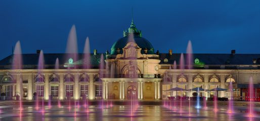 Kurpark Bad Oeynhausen Kaiserpalast beleuchtet