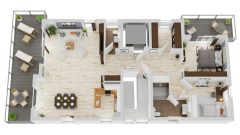 Grundriss PH WE5
